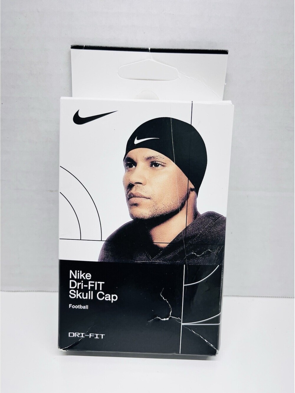 Nike Dri-FIT Skull Cap Football Moisture Wicking Black One Size